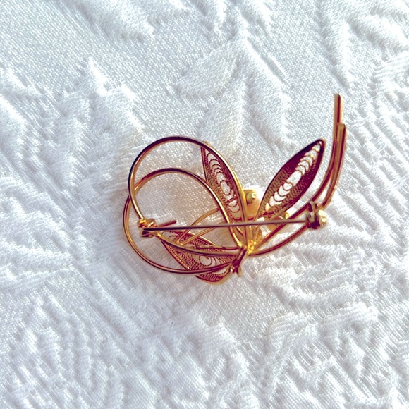 Beautiful brooch with pearls - Picture 2 of 2